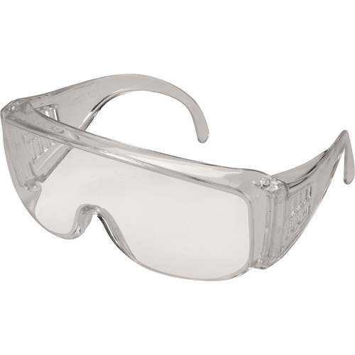 Lunettes de s&eacute;curit&eacute; s&eacute;rie Z200, Lentille Transparent, Anti-&eacute;gratignures, R&eacute;pond ou surpasse la norme CSA Z94.3 Nassau Supply