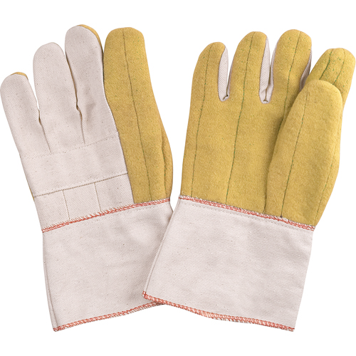 Hot Mill Gloves, Cotton, X-Large, Protects Up To 482° F (250° C) Nassau Supply
