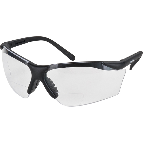 Lunettes de s&eacute;curit&eacute; s&eacute;rie Z1800 avec verres de lecture, Anti-&eacute;gratignures, Transparent, Dioptrie 1,5 Nassau Supply