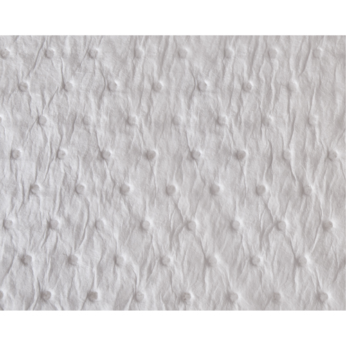 Feuilles absorbantes en fibres fines de premi&egrave;re qualit&eacute;, Huile seulement, 15" x 17", 25 gal. d'absorption Nassau Supply