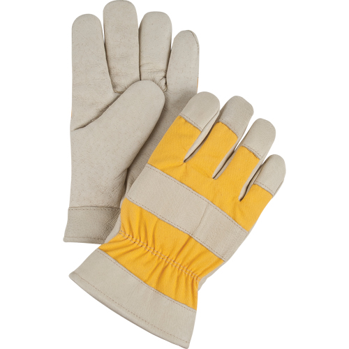Premium Winter-Lined Work Gloves, 2X-Large, Grain Pigskin Palm, Foam Fleece Inner Lining Nassau Supply