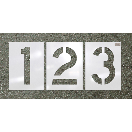 Parking Lot Stencils, Pictogram, 12" x 9" Nassau Supply