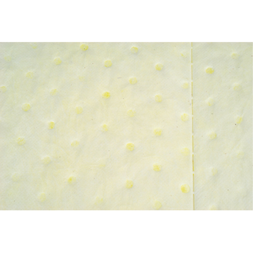 Feuilles absorbantes lamin&eacute;es (SMS) de premi&egrave;re qualit&eacute;, Mati&egrave;res dangereuses, 15" x 17", 30 gal. d'absorption Nassau Supply