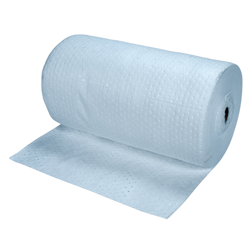 Rouleaux absorbants li&eacute;s bleus de premi&egrave;re qualit&eacute;, Poids moyen, 150' lo x 30" la, Absorption 40 gal. Nassau Supply