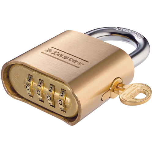 Cl&eacute; de contr&ocirc;le pour cadenas &agrave; combinaison r&eacute;glable en laiton Nassau Supply