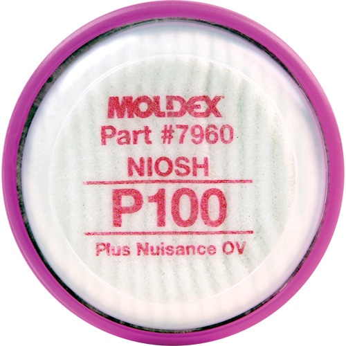 Disque filtre contre les particules, Filtre contre les particules avec suppresion de vapeurs nuisibles, Filtre N95/Vapeurs organiques/Gaz acides/P100/Filtre P100/Filtre R95 Nassau Supply