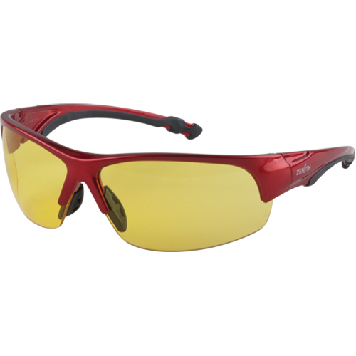 Z1900 Series Safety Glasses, Amber Lens, Anti-Scratch, Meets/Exceeds CSA Z94.3 Nassau Supply