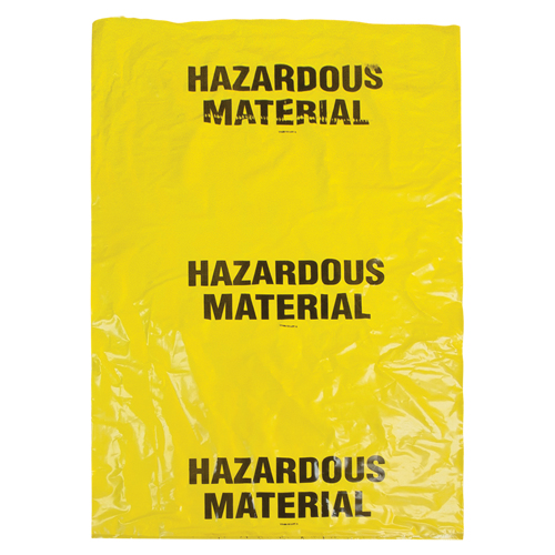 Hazardous Waste Bags, Infectious Waste, 60" L x 36" W, 208.2 L (55 Gal.) Capacity Nassau Supply
