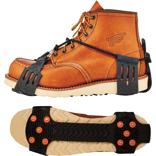 Trex 6310 Adjustable Slip-On Ice Cleats, Carbon Steel, Stud Traction, Medium Nassau Supply