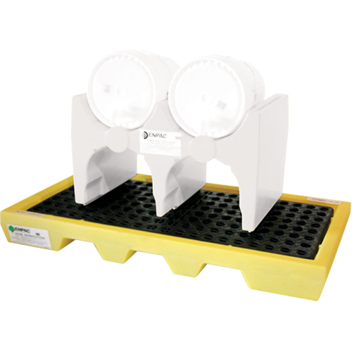 Mini-Racker Racking System, 31" L x 29" W x 15" H, 10 US gal. Capacity Nassau Supply