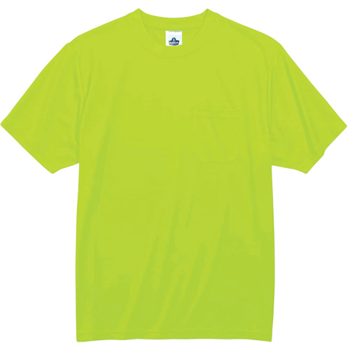 Chandail non certifi&eacute; GloWear 8089, Polyester, Petit, Jaune lime haute visibilit&eacute; Nassau Supply