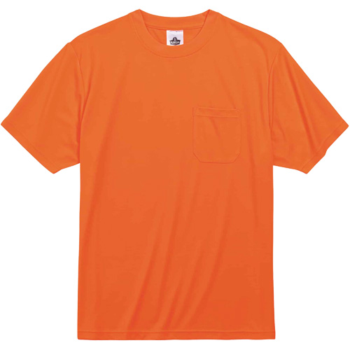 Chandail non certifi&eacute; GloWear 8089, Polyester, Petit, Orange haute visibilit&eacute; Nassau Supply