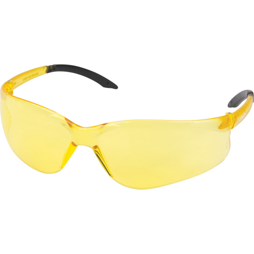 Lunettes de s&eacute;curit&eacute; s&eacute;rie Z2400, Lentille Ambr&eacute;e, Anti-&eacute;gratignures, ANSI Z87+/R&eacute;pond ou surpasse la norme CSA Z94.3 Nassau Supply