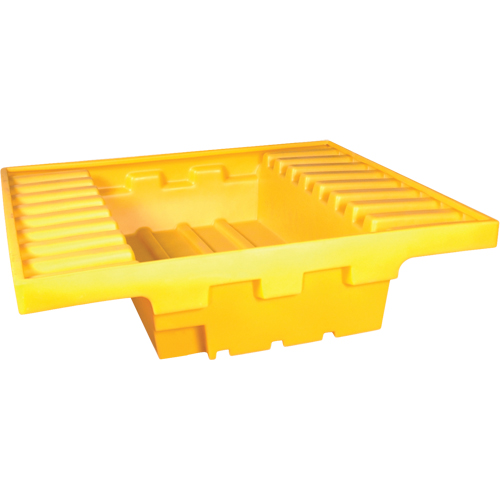 Ultra-Rack Sump&reg;, 51.5" L x 51.5" W x 12" H, 66 US gal. Capacity Nassau Supply