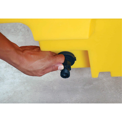 Ultra-Rack Sump&reg;, 51.5" L x 51.5" W x 12" H, 66 US gal. Capacity Nassau Supply