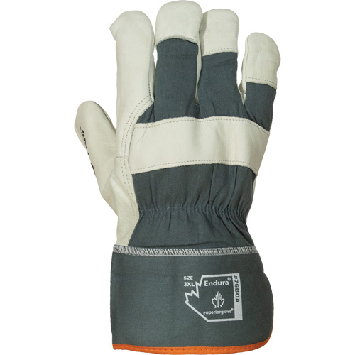 Gants d'ajusteur Endura pour l'hiver, T-Grand, Paume en Cuir fleur de vache, Doublure en Boa Nassau Supply