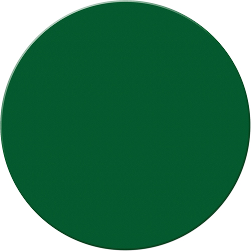 Marqueurs all&eacute;g&eacute;e/5S Armor Stripe, Cercle, 6" lo x 6" la, Vert, Plastique Nassau Supply