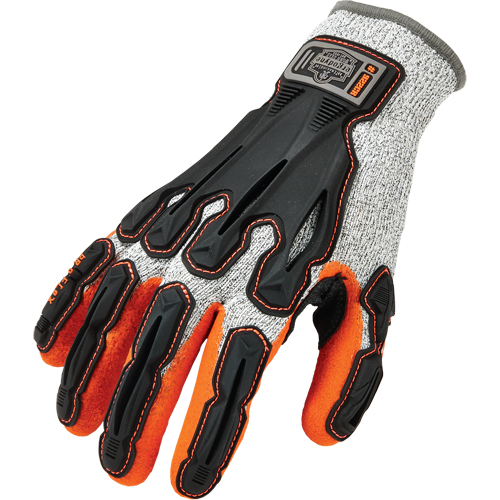 Gants ProFlex 922CR &agrave; r&eacute;duction d'impact dorsal, Petit, Paume en Synth&eacute;tique, Poignet Poignet en tricot Nassau Supply