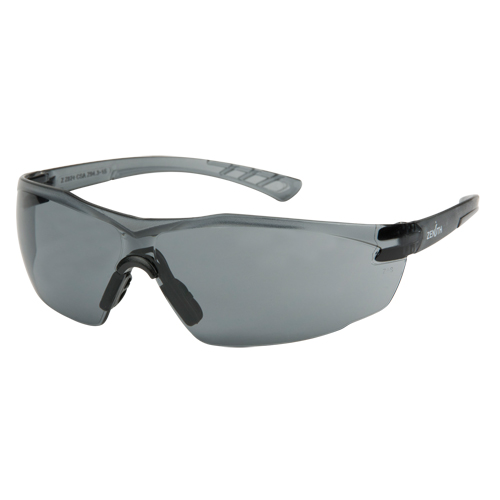 Z700 Series Safety Glasses, Grey/Smoke Lens, Anti-Scratch, Meets/Exceeds CSA Z94.3 Nassau Supply