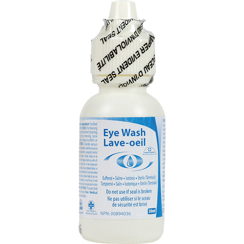 Solution pour douche oculaire, Bouteille Plein, 30 ml Nassau Supply