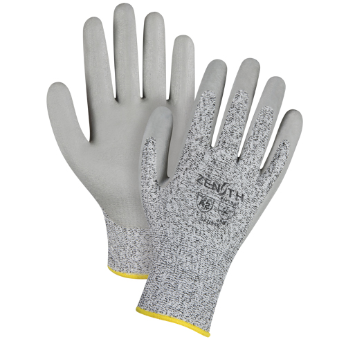 Gants &eacute;lastiques sans coutures r&eacute;sistants &agrave; la coupe, Taille 2T-Grand/11, Calibre 13, Rev&ecirc;tement Mousse de nitrile, Enveloppe en PEHP, ANSI/ISEA 105 niveau 2/EN 388 niveau 3 Nassau Supply