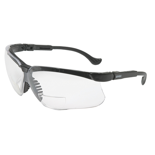 Lunettes de s&eacute;curit&eacute; Uvex Genesis avec verres de lecture, Anti-&eacute;gratignures, Transparent, Dioptrie 1,5 Nassau Supply