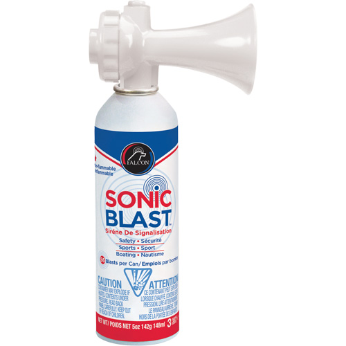 Sonic Blast Safety Horn with Plastic Trumpet Nassau Supply