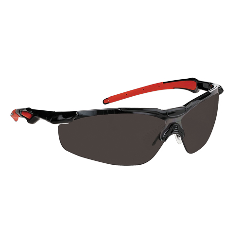 Lunettes de s&eacute;curit&eacute; s&eacute;rie Hawk Dynamic, Lentille Fum&eacute;e, Antibu&eacute;e, ANSI Z87+/R&eacute;pond ou surpasse la norme CSA Z94.3 Nassau Supply