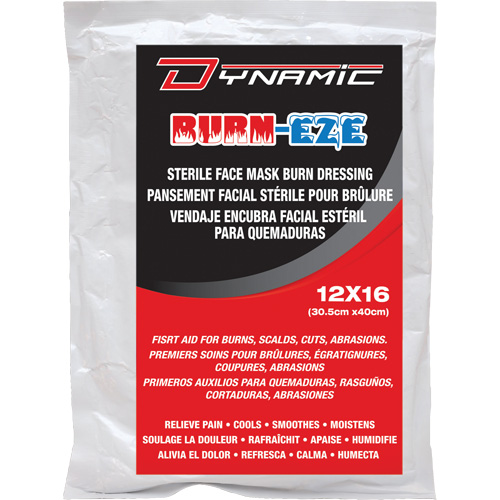 Dynamic Burn-Eze Dressing, 12" x 16", Class 2 Nassau Supply