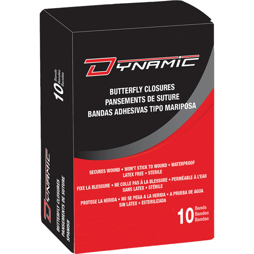 Dynamic Butterfly Closures, Skin Closure, Class 1 Nassau Supply