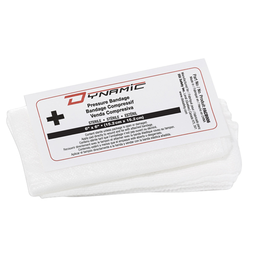 Bandage compressif Dynamic, 6" lo x 6" la Nassau Supply