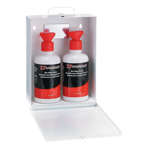 Douche oculaire avec bouteilles vides Dynamic, Double Nassau Supply
