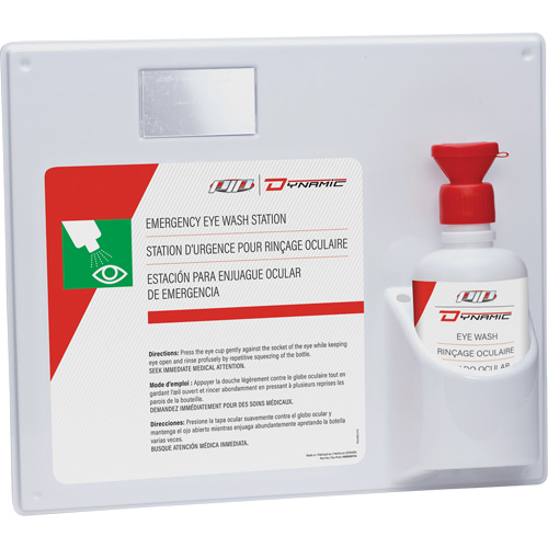 Dynamic Eyewash Station, Single Nassau Supply