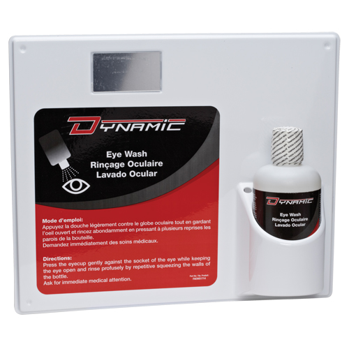 Douche oculaire avec solution isotonique Dynamic, Simple Nassau Supply
