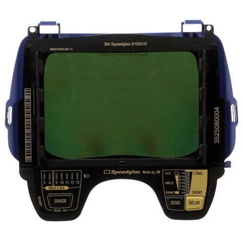 Speedglas Auto Darkening Filter 9100XXi, 4-1/5" W x 2-4/5" H Viewing Area, For Use With 9100 series welding helmets Nassau Supply