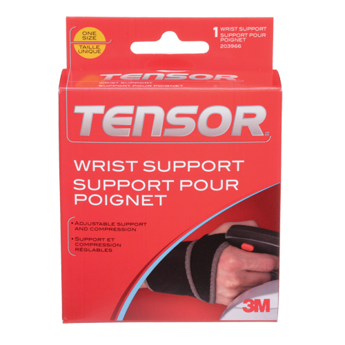 Tensor Wrist Support, Neoprene, One Size Nassau Supply