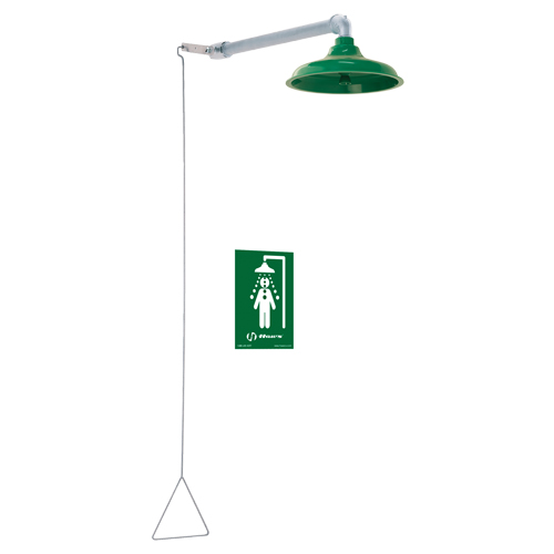 ADA Drench Shower, Wall-Mount Nassau Supply