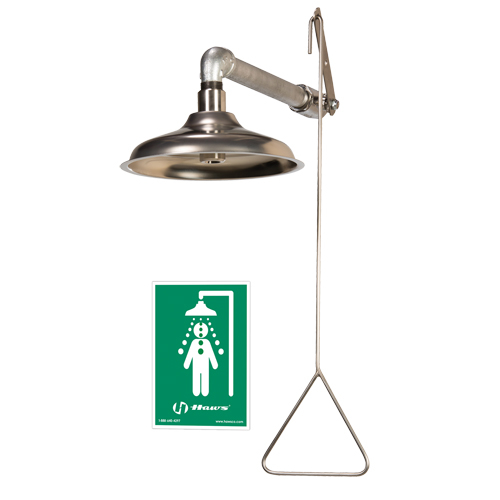 Drench Shower, Wall-Mount Nassau Supply