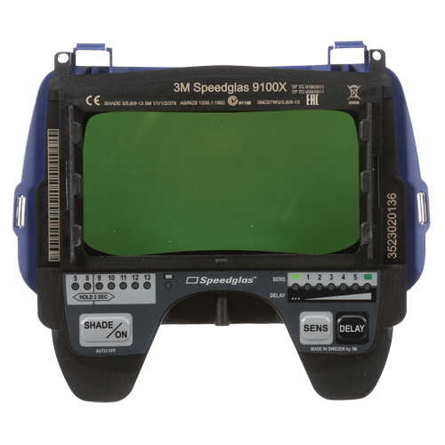 Filtre pour lentille de soudage auto-assombrissant Speedglas 9100X, 4-2/10" la x 2-1/10" h Champ de vision, Pour utilisation avec S&eacute;rie 9100 Nassau Supply