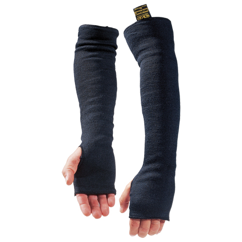 Heat Resistant Sleeves, 18", Kevlar&reg;, Black Nassau Supply