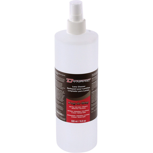 Dynamic Lens Cleaning and Anti Fog Solution, 500 ml Nassau Supply