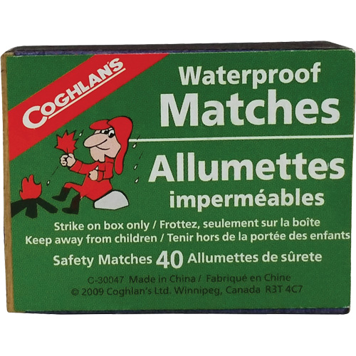Dynamic Waterproof Matches Nassau Supply