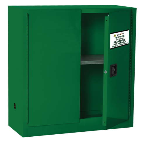 Armoire de rangement pour pesticides, 30 gal., 44" h x 43" l x 18" p Nassau Supply