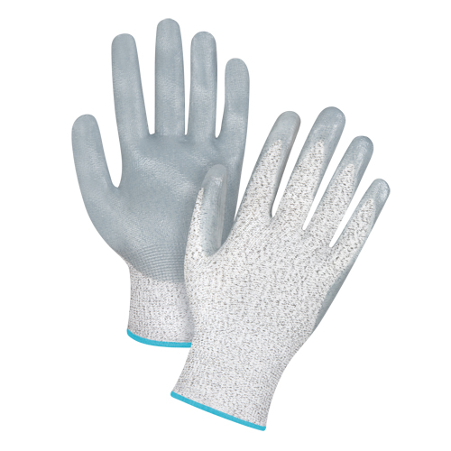 Gants haute performance r&eacute;sistants &agrave; la coupe, Taille T-Grand/10, Calibre 13, Rev&ecirc;tement Nitrile, Enveloppe en PEHP, ANSI/ISEA 105 niveau 4/EN 388 niveau 5 Nassau Supply