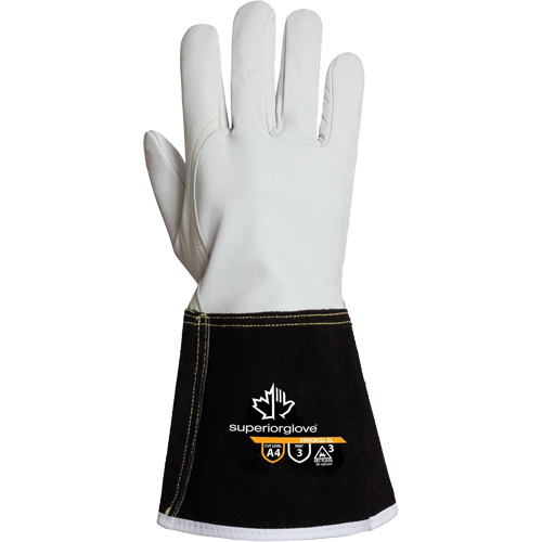 Gants de soudage 399GKGL5 Endura, Cuir fleur de ch&egrave;vre, Taille Moyen Nassau Supply