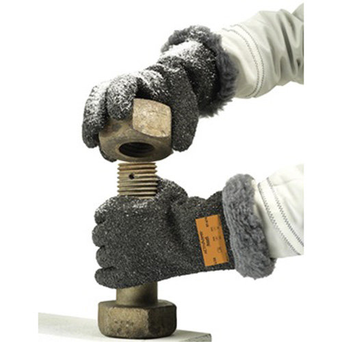 Gants ActivArmr 97-674 pour le froid extr&ecirc;me, 10/T-Grand, R&ecirc;vetement PVC, Enveloppe en Coton Nassau Supply