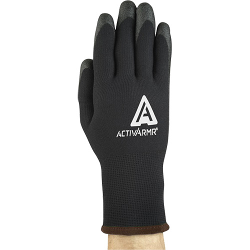 Gants thermiques ActivArmr 97-631 pour un usage moyen, 7/Petit, R&ecirc;vetement Mousse de PVC, Calibre 10, Enveloppe en Nylon Nassau Supply