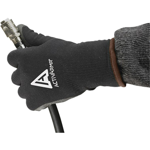 Gants thermiques ActivArmr 97-631 pour un usage moyen, 7/Petit, R&ecirc;vetement Mousse de PVC, Calibre 10, Enveloppe en Nylon Nassau Supply