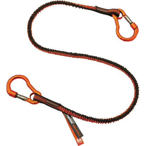 Longe porte-outils Squids 3110F(x), Tendeur, Mousqueton double Nassau Supply