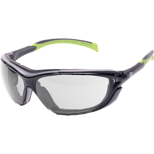 Lunettes de s&eacute;curit&eacute; Veratti Primo, Lentille Grise/fum&eacute;e, Antibu&eacute;e, ANSI Z87+/R&eacute;pond ou surpasse la norme CSA Z94.3 Nassau Supply
